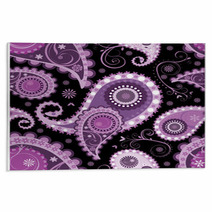 Vector. Seamless Paisley Background Rugs 10728885