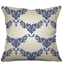 Vector Seamless Pattern In Victorian Style. Pillows 68636908
