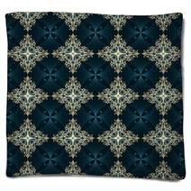 Vector Seamless Vintage Pattern Blankets 36774138