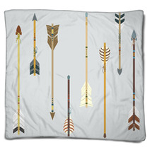 Vector Set Of Colorful Ethnic Arrows Blankets 59248019