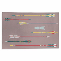 Vector Set Of Colorful Ethnic Arrows Rugs 59248015