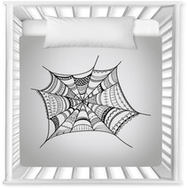 Vector Spider web Nursery Decor 65720558