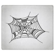Vector Spider web Rugs 65720558