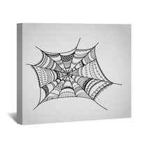 Vector Spider web Wall Art 65720558