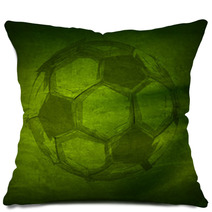 Vector Watercolor Soccer Ball, Easy All Editable Pillows 54739551