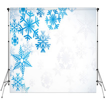 Vector Winter Background Backdrops 45048349