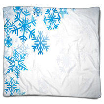 Vector Winter Background Blankets 45048349