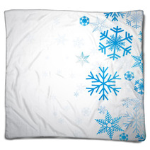 Vector Winter Background Blankets 45048614