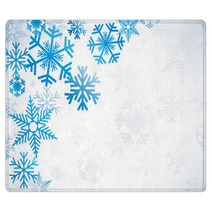 Vector Winter Background Rugs 45048349