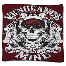 Vengeance Is Mine Blankets 140889352