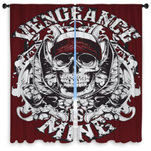 Vengeance Is Mine Window Curtains 140889352