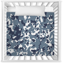 Veterans Day Seamless Background Camouflage Dark Gray Light Gray Nursery Decor 125708935