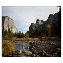 View Of El Capitan And Merced River In Yosemite National Park Rugs 60856038