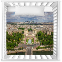 View Of Paris  River Seine The Palais De Chaillot La Defense Nursery Decor 67986689