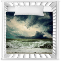 View Of Storm Seascape Nursery Decor 55920143