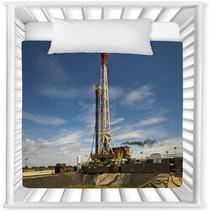 View Of The Land Rig Across The Sump Pit Nursery Decor 63654667