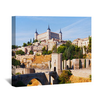 View Of  Toledo In Sunny Summer Day Wall Art 64932786