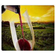 Vineyard In The Sunset Rugs 61932399