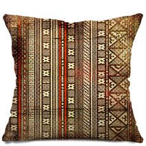 Vintage African Background Pillows 11329916