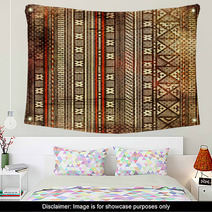 Vintage African Background Wall Art 11329916