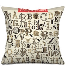 Vintage Alphabet Pillows 62415673
