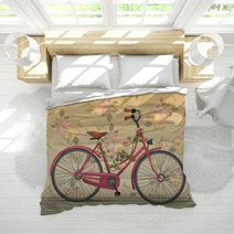 Vintage Bike Bedding 42532975