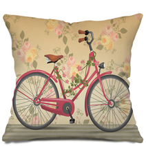 Vintage Bike Pillows 42532975