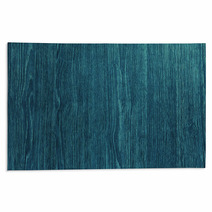 Vintage Blue Wooden Background With Sun Rays Rugs 60527272