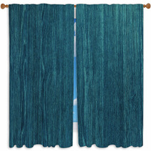 Vintage Blue Wooden Background With Sun Rays Window Curtains 60527272
