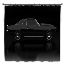 Vintage Car Black Bath Decor 60837674