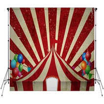 Vintage Circus A Circus Vintage Poster For Your Advertising Backdrops 51915270