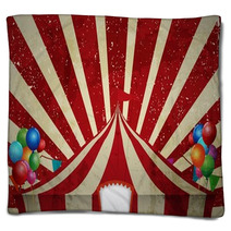Vintage Circus A Circus Vintage Poster For Your Advertising Blankets 51915270