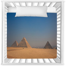 Vintage Color Images Of Giza Pyramids In Egypt three Pyramids Nursery Decor 60777875