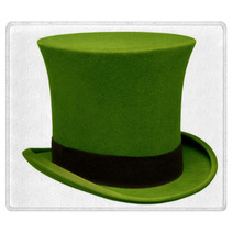 Vintage Green Top Hat Rugs 60283697