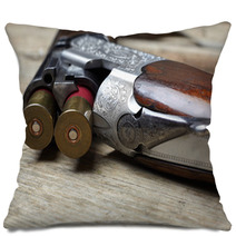 Vintage Hunting Gun With Shells Pillows 58338700