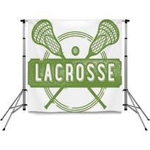 Vintage Lacrosse Sport Design Backdrops 52549183