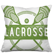 Vintage Lacrosse Sport Design Pillows 52549183