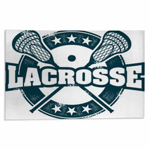 Vintage Lacrosse Stamp Rugs 43146732