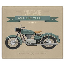Vintage Motorcycle Rugs 117724470
