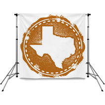 Vintage Style Texas Stamp Backdrops 49877434