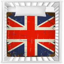 Vintage UK Flag Nursery Decor 65893538