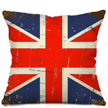 Vintage UK Flag Pillows 65893538