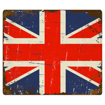 Vintage UK Flag Rugs 65893538