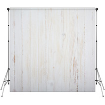 Vintage White Wooden Table Background Top View Backdrops 54496316