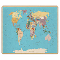 VINTAGE WORLD MAP Rugs 91594671