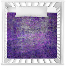 Violet Grunge Texture Nursery Decor 71774282