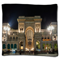 Vittorio Emanuele Gallery In Milan Blankets 61739991