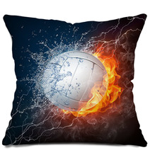 Volleyball Ball Pillows 25479616