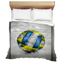 Volleyball Ball Watercolor Bedding 50745167