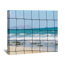 Volleyball Net Close-up Wall Art 59058147